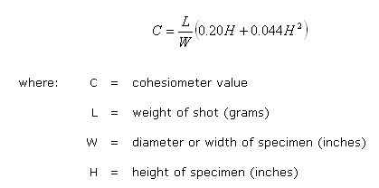 Hveem Cohesiometer