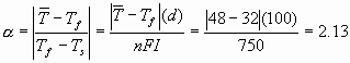 Calculate λ (recall λ = f(α, μ))