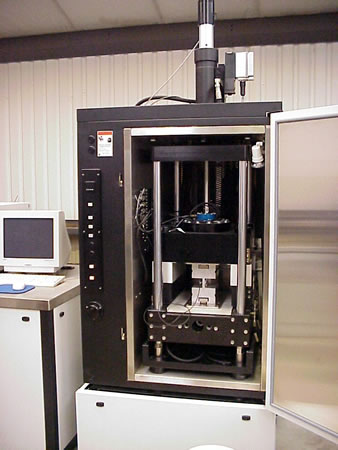 One version of the Superpave Shear Tester (SST).