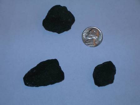 A few pieces of clinker from the Lafarge Seattle plant.