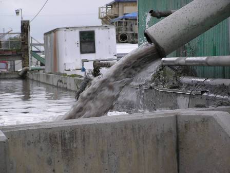 Virtually all water at the Lafarge plant is captured, treated, or otherwise used in making cement.