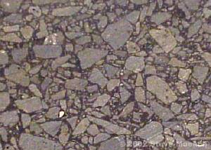 Close-up of stone matrix asphalt.